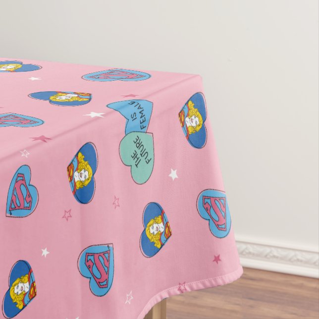 Supergirl "Die Zukunft ist weiblich" Tischdecke (Beispiel)