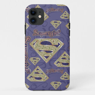 Supergirl-Extravagant-Logo-Collage Case-Mate iPhone Hülle