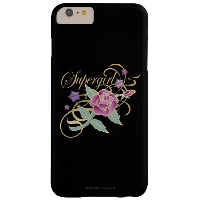 Supergirl Extravagante Rose Case-Mate iPhone Hülle (Rückseite)