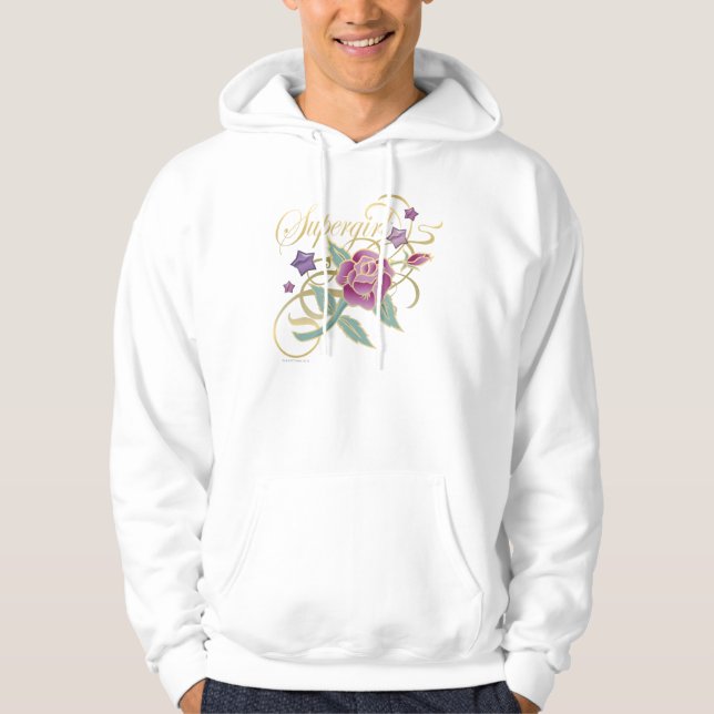 Supergirl Extravagante Rose Hoodie (Vorderseite)