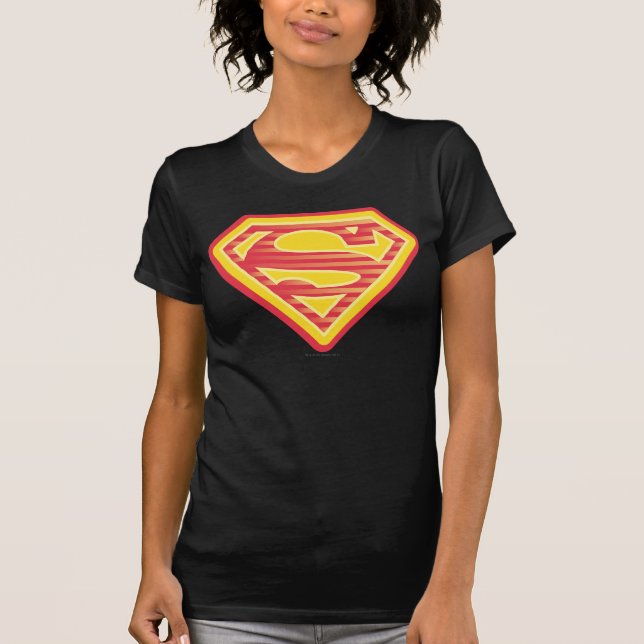 Supergirl Far-Out-Logo T-Shirt (Vorderseite)