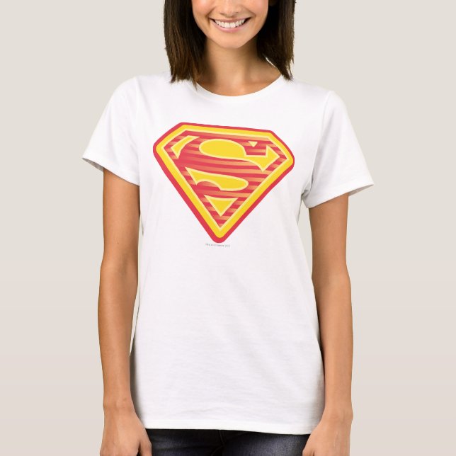 Supergirl Far-Out-Logo T-Shirt (Vorderseite)