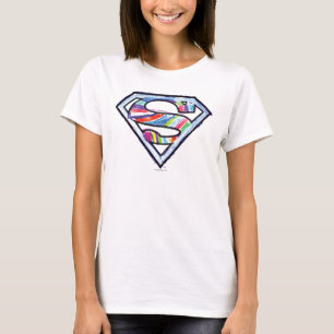 Supergirl-farbiges Logo T-Shirt