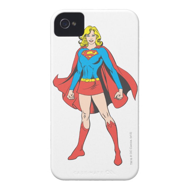 Supergirl Fight Stands Case-Mate iPhone Hülle (Rückseite)