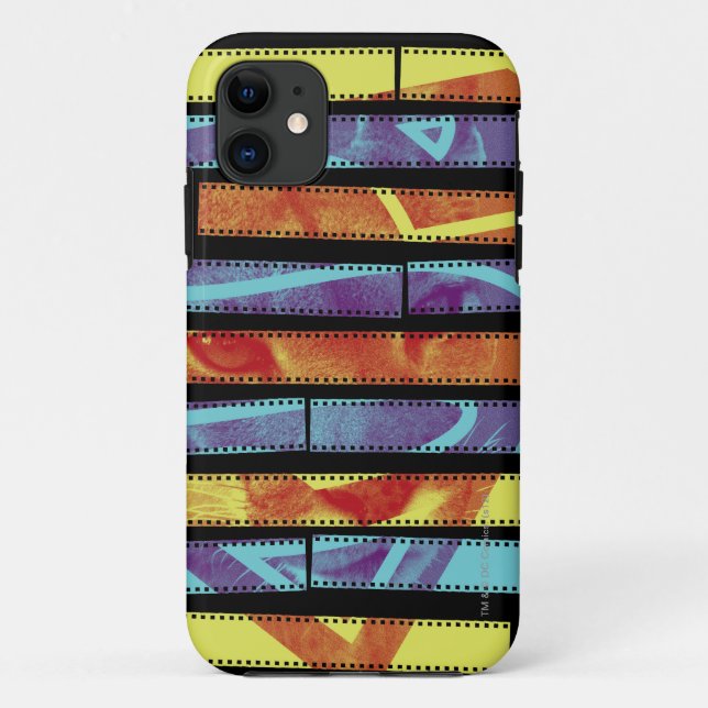 Supergirl Filmstrip Case-Mate iPhone Hülle (Rückseite)