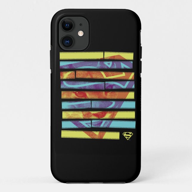 Supergirl Filmstrip Case-Mate iPhone Hülle (Rückseite)