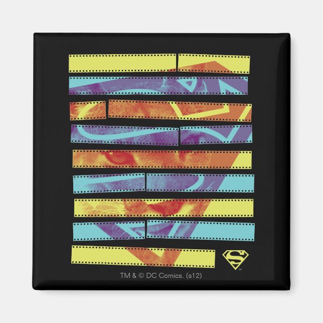 Supergirl Filmstrip Magnet (Vorne)