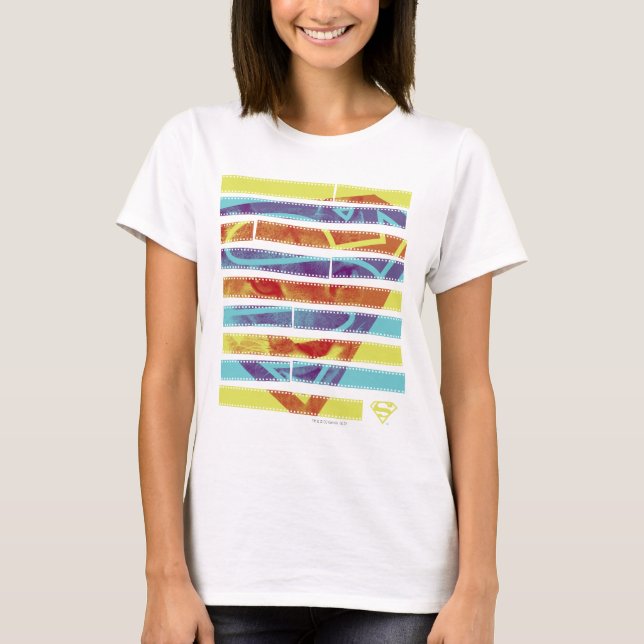 Supergirl Filmstrip T-Shirt (Vorderseite)