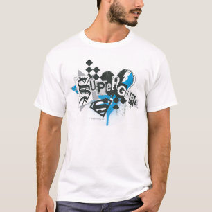 Supergirl Flecken und Spritzer T-Shirt