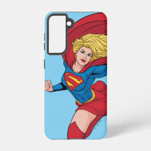 Supergirl Flying Up Illustration Samsung Galaxy Hülle