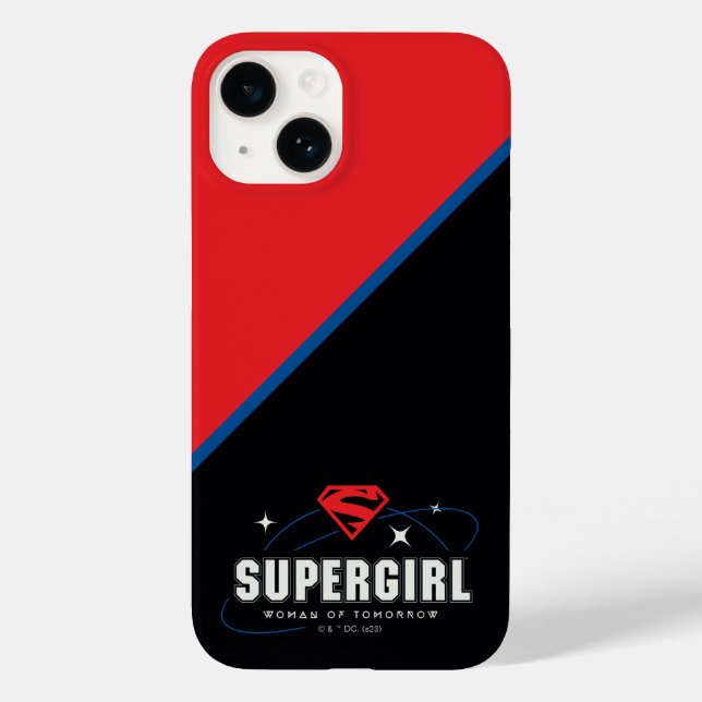 Supergirl Frau von morgen Case-Mate iPhone Hülle (Rückseite)
