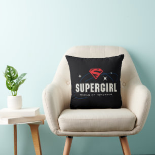 Supergirl Frau von morgen Kissen