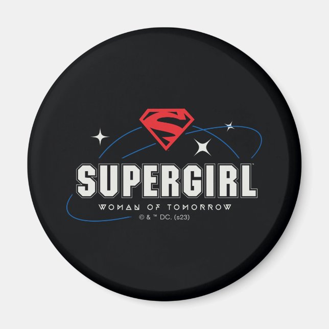 Supergirl Frau von morgen Magnet (Vorne)