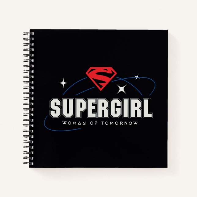 Supergirl Frau von morgen Notizbuch (Vorderseite)