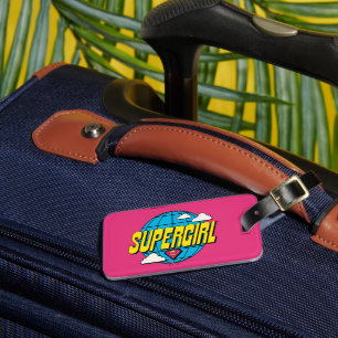 Supergirl Global Pop Grafik Gepäckanhänger