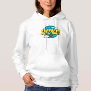 Supergirl Global Pop Grafik Hoodie