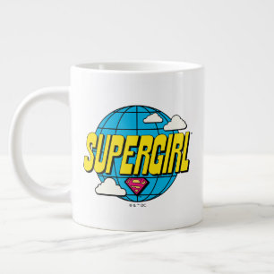 Supergirl Global Pop Grafik Jumbo-Tasse