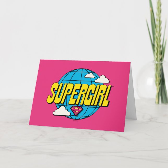 Supergirl Global Pop Graphic Karte (Vorderseite)