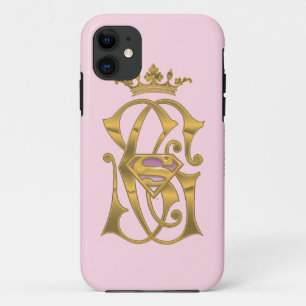 Supergirl Gold Crown Case-Mate iPhone Hülle