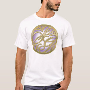 Supergirl Gold & Lila Circle Logo T-Shirt