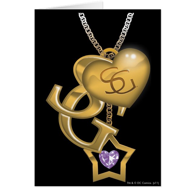 Supergirl Gold Locket (Vorne)