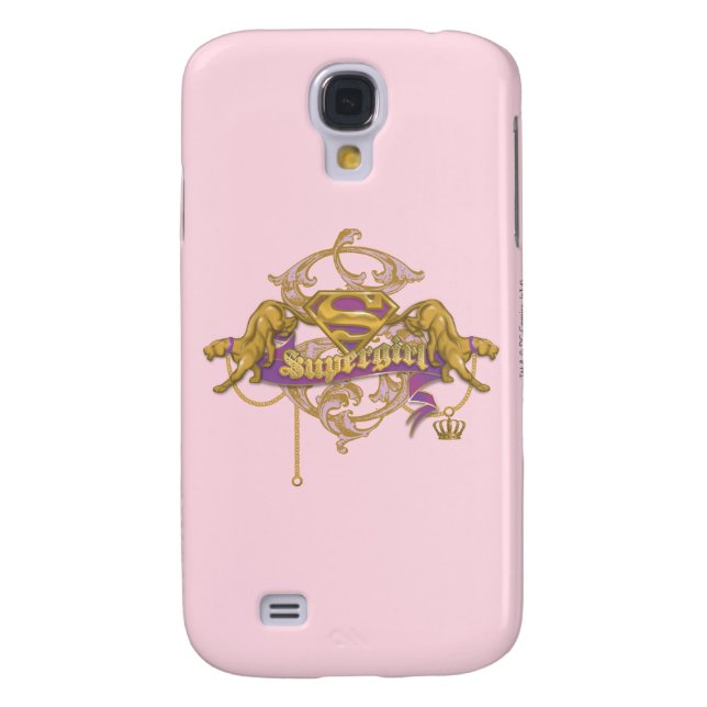Supergirl Golden Cat 2 Case-Mate Samsung Galaxy Hülle (Rückseite)