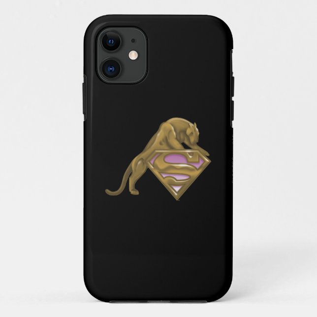 Supergirl Golden Cat Case-Mate iPhone Hülle (Rückseite)