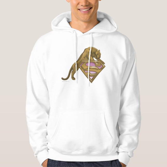 Supergirl Golden Cat Hoodie (Vorderseite)