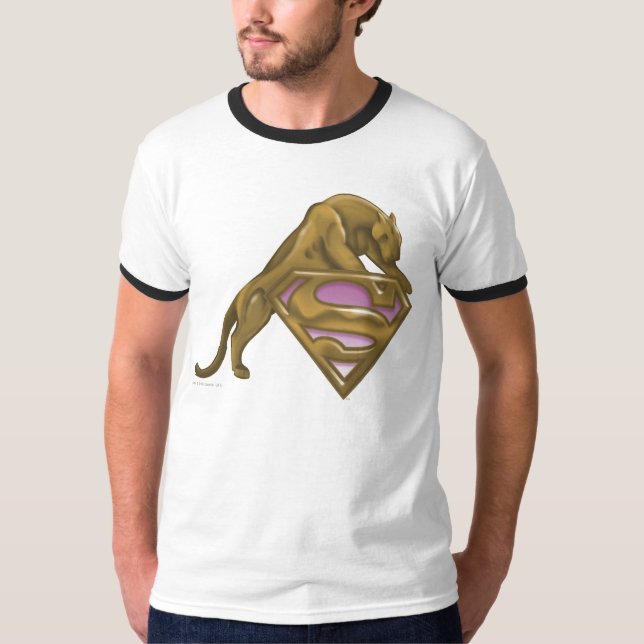 Supergirl Golden Cat T-Shirt (Vorderseite)