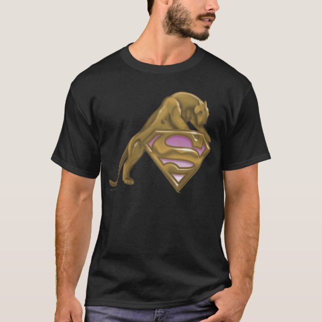 Supergirl Golden Cat T-Shirt (Vorderseite)