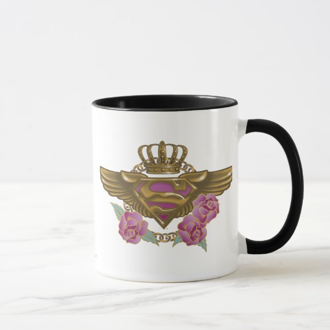 Supergirl Golden Wings Tasse (Rechts)