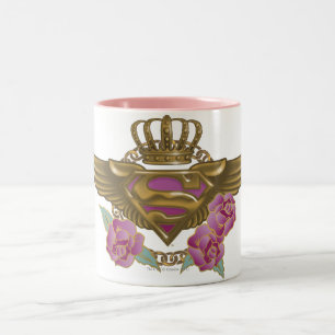 Supergirl Golden Wings Zweifarbige Tasse