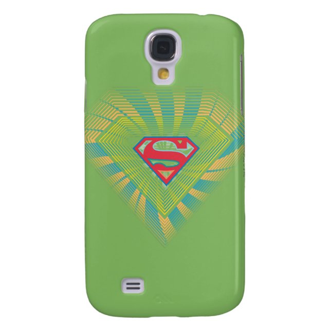 Supergirl Groovy Logo 2 Case-Mate Samsung Galaxy Hülle (Rückseite)
