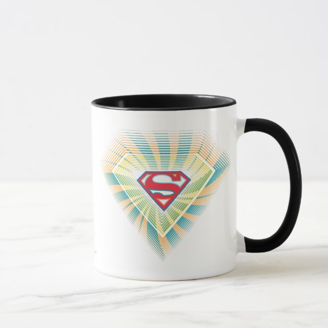 Supergirl Groovy Logo Tasse (Rechts)