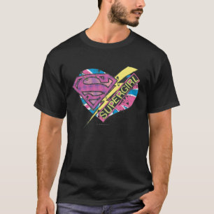 Supergirl Herz und Bolt T-Shirt