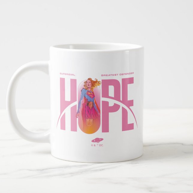 Supergirl Hoffnung Jumbo-Tasse (Links)