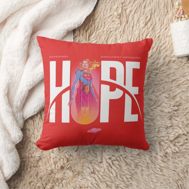 Supergirl Hoffnung Kissen (Decke)
