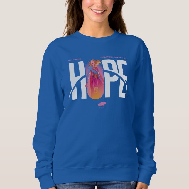 Supergirl Hoffnung Sweatshirt (Vorderseite)
