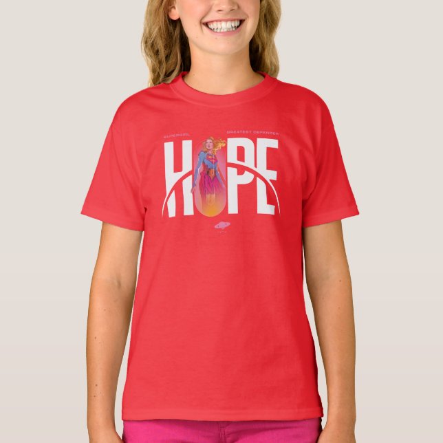 Supergirl Hoffnung T-Shirt (Vorderseite)