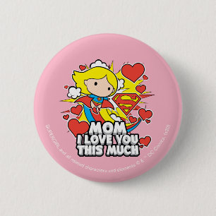 Supergirl   Ich Liebe Ihnen so viel Button