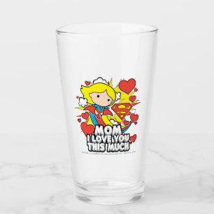 Supergirl Ich Liebe Ihnen so viel Glas