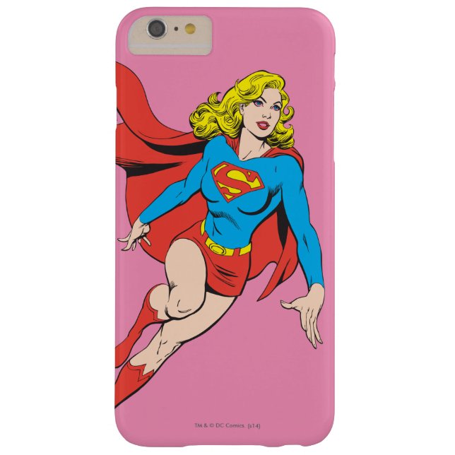 Supergirl in Bewegung Case-Mate iPhone Hülle (Rückseite)