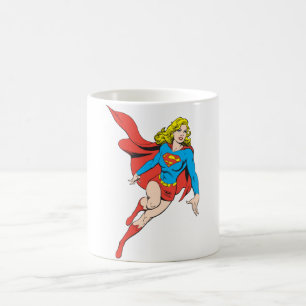 Supergirl in Bewegung Kaffeetasse