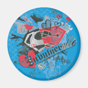 Supergirl Invulverletzable Magnet