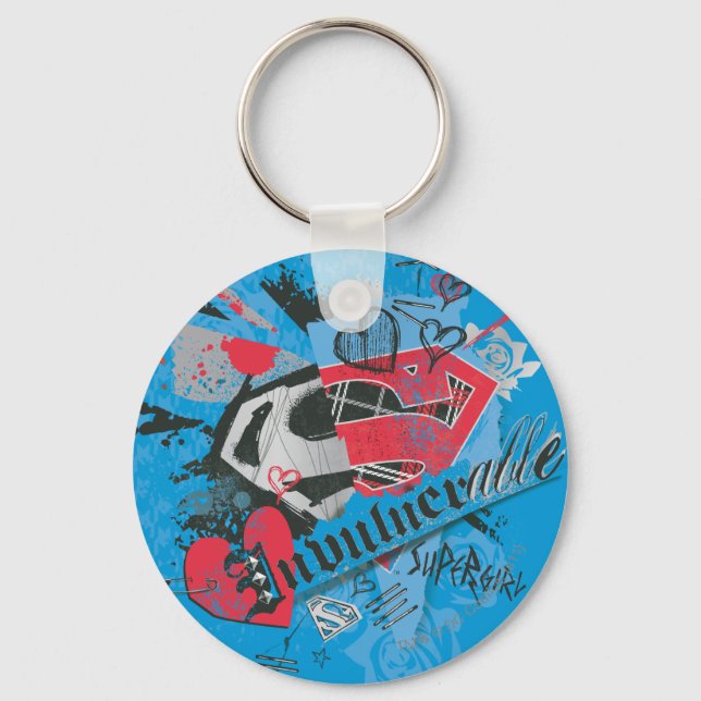 Supergirl Invulverletzable Schlüsselanhänger (Vorderseite)