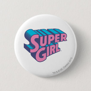 Supergirl J-Pop 10 Button