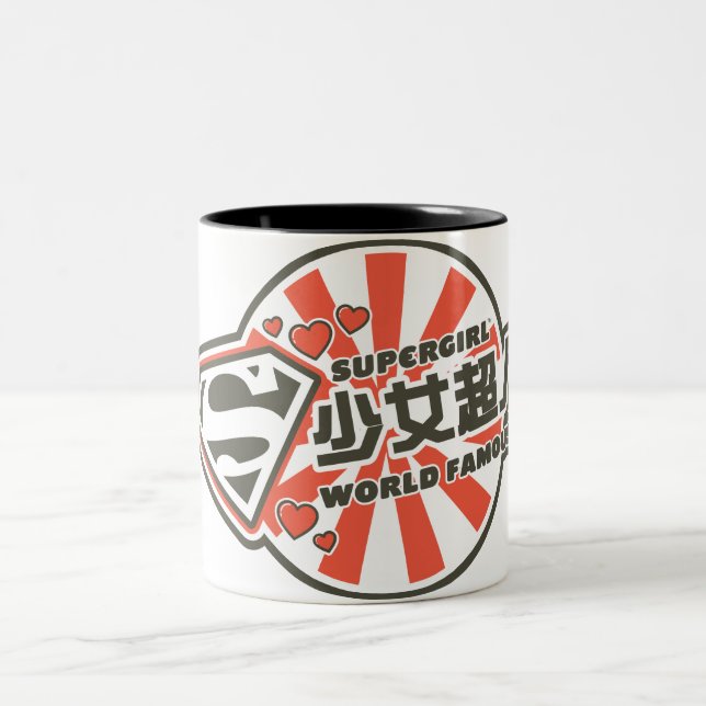 Supergirl J-Pop 13 Zweifarbige Tasse (Mittel)