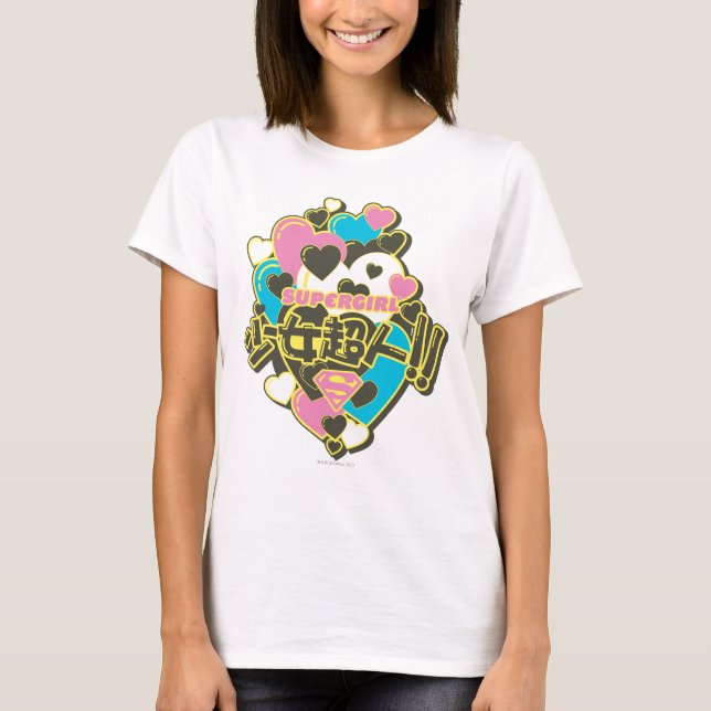 Supergirl J-Pop 4 T-Shirt (Vorderseite)