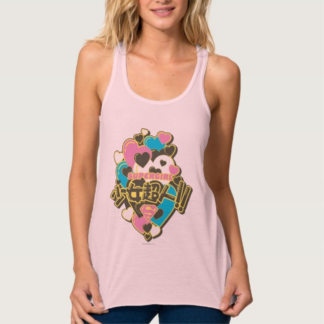 Supergirl J-Pop 4 Tank Top (Vorderseite)
