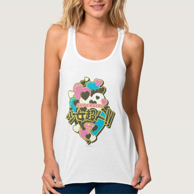 Supergirl J-Pop 4 Tank Top (Vorderseite)